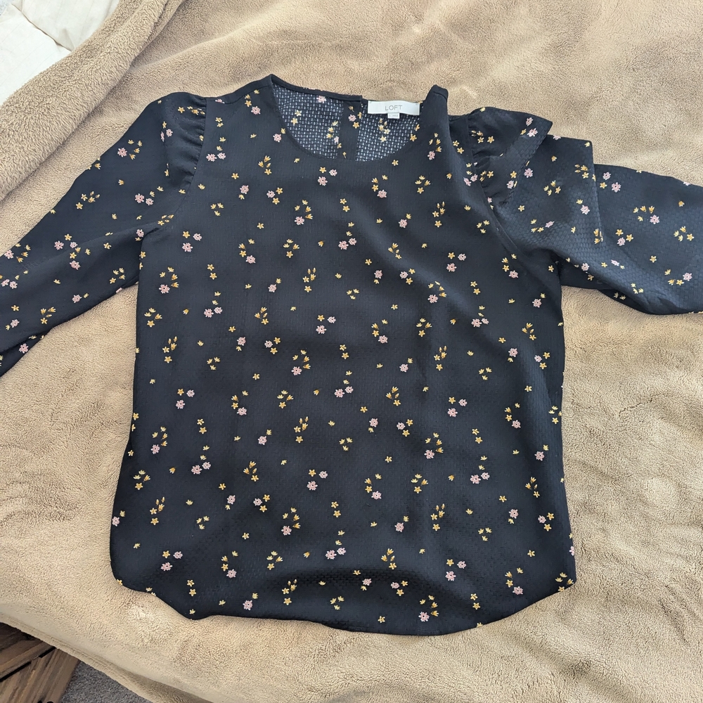 Floral Long Sleeve Blouse